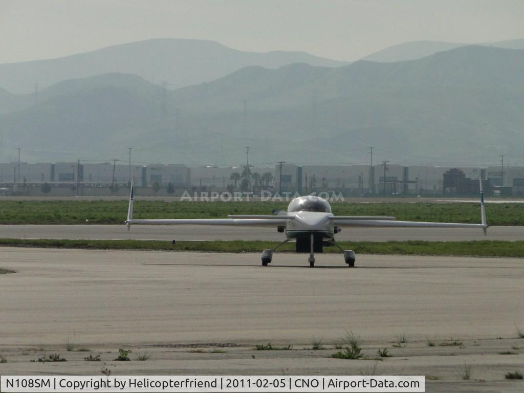 N108SM, 1999 Co-Z Cozy Mark IV C/N MK-0240, Just landed on runway 26 and is taxiing back to hanger