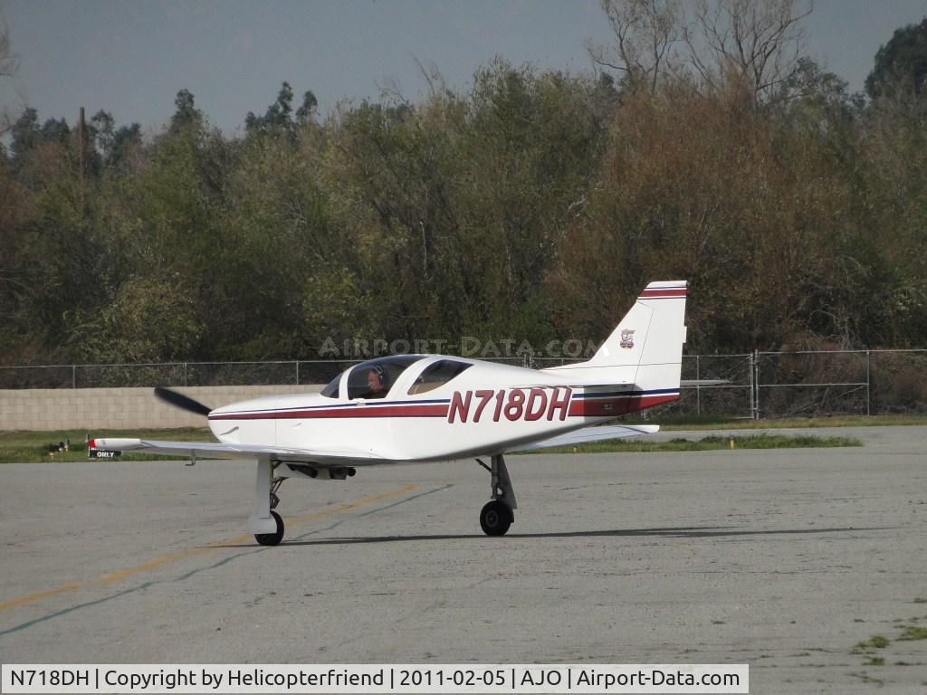 N718DH, 2003 Stoddard-Hamilton Glasair III SH-3R C/N 3083, Preparing to taxi to runway 25