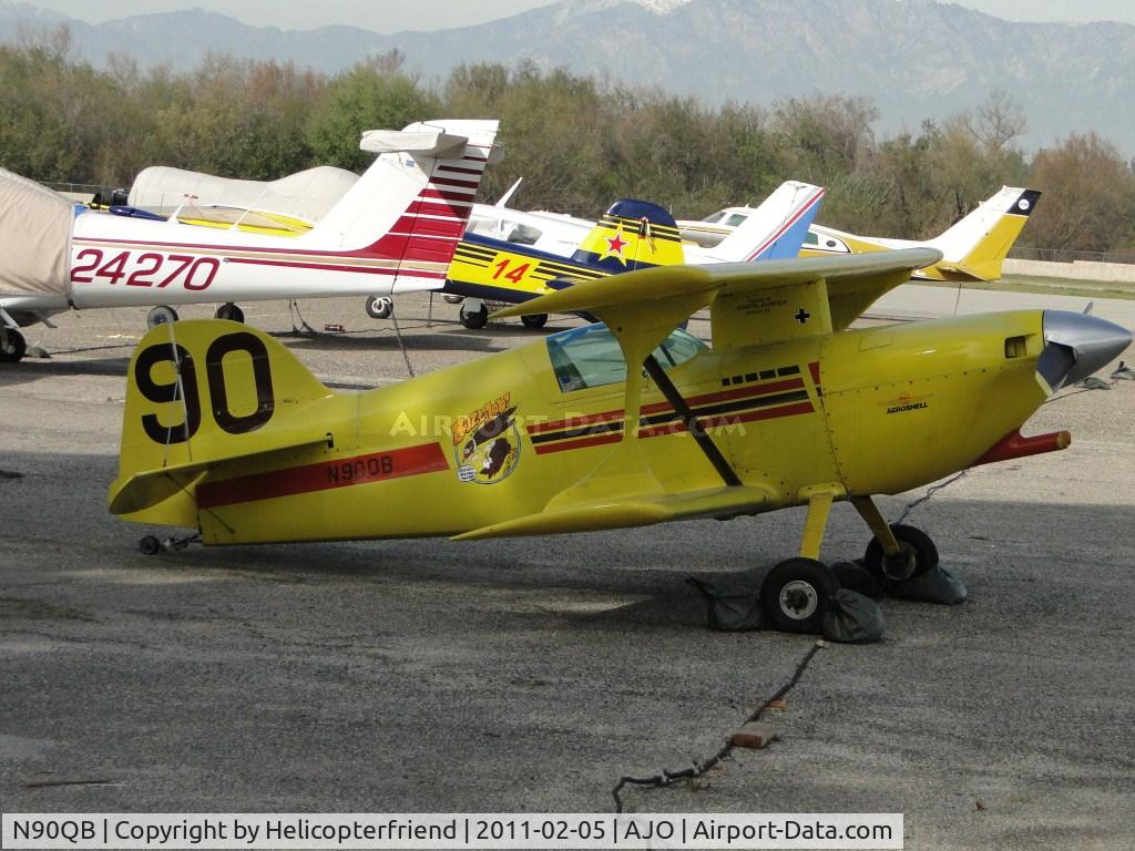 N90QB, 1958 Mong Sport 40 C/N 3, Parked and tied down