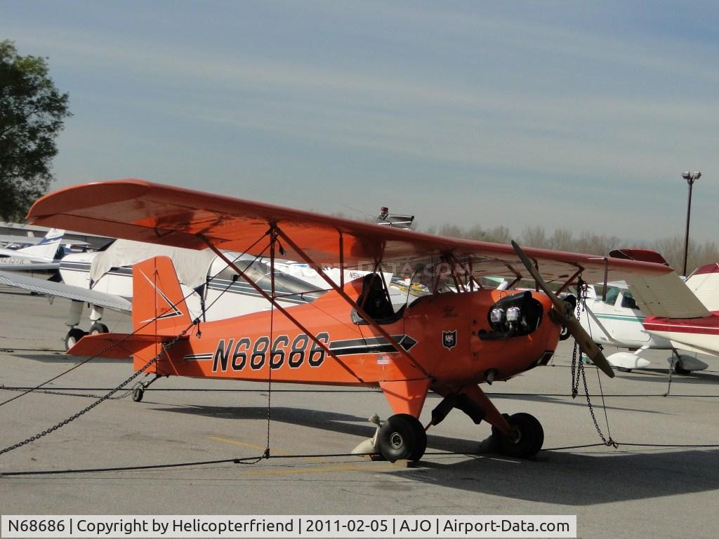 N68686, 1964 Corben Baby Ace Model D C/N QD-1, Parked and tied down