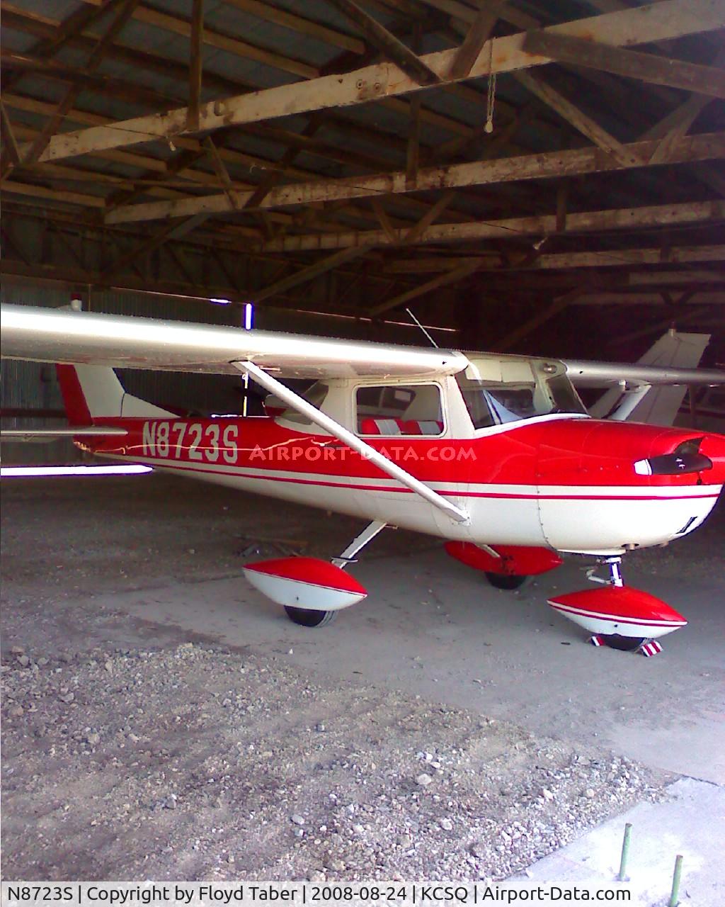N8723S, 1965 Cessna 150F C/N 15062023, Going for a flight