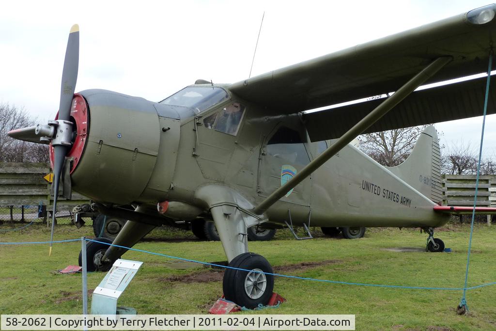 58-2062, 1958 De Havilland Canada U-6A Beaver C/N 1394, 1947 De Havilland Canada U-6A Beaver (DHC-2), c/n: 1394 at Midland Air Museum Coventry