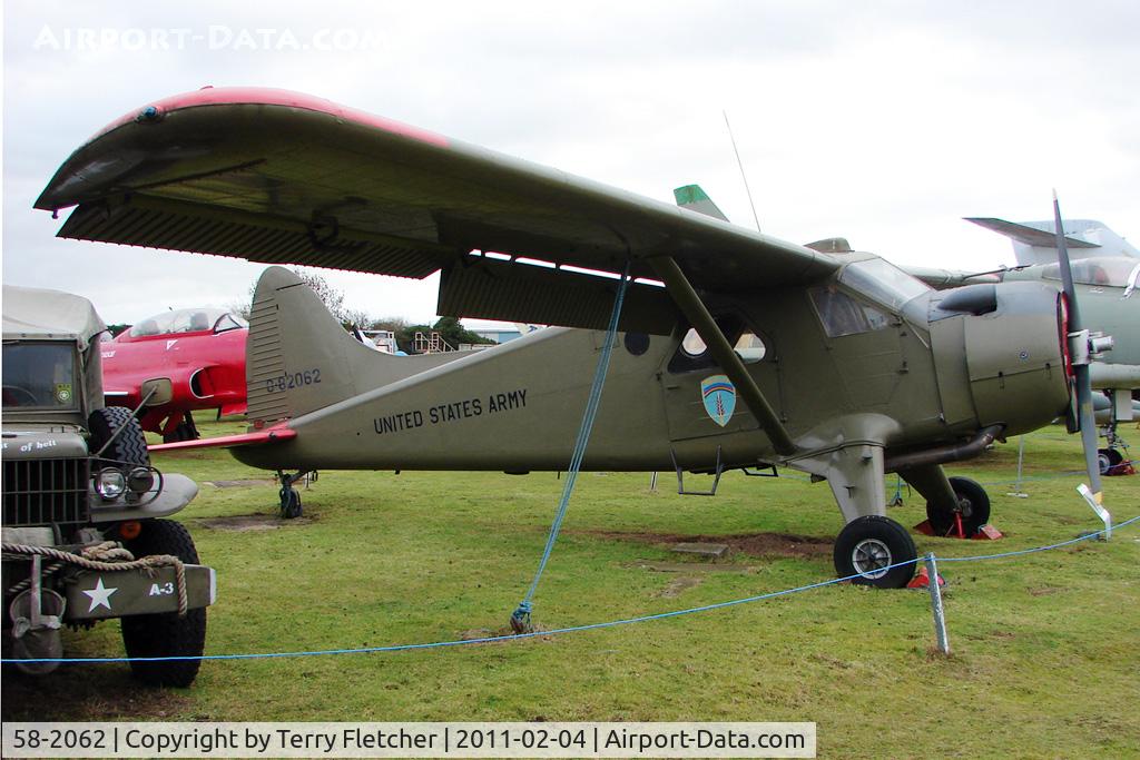 58-2062, 1958 De Havilland Canada U-6A Beaver C/N 1394, 1947 De Havilland Canada U-6A Beaver (DHC-2), c/n: 1394 at Midland Air Museum