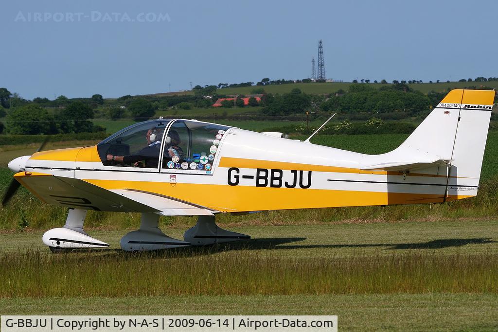 G-BBJU, 1973 Robin DR-400-140 Major C/N 874, Taken at Northrepps, UK