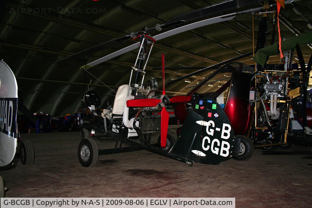 G-BCGB, 1974 Bensen B-8 Gyrocopter C/N PCL-14, Taken at Little Rissington