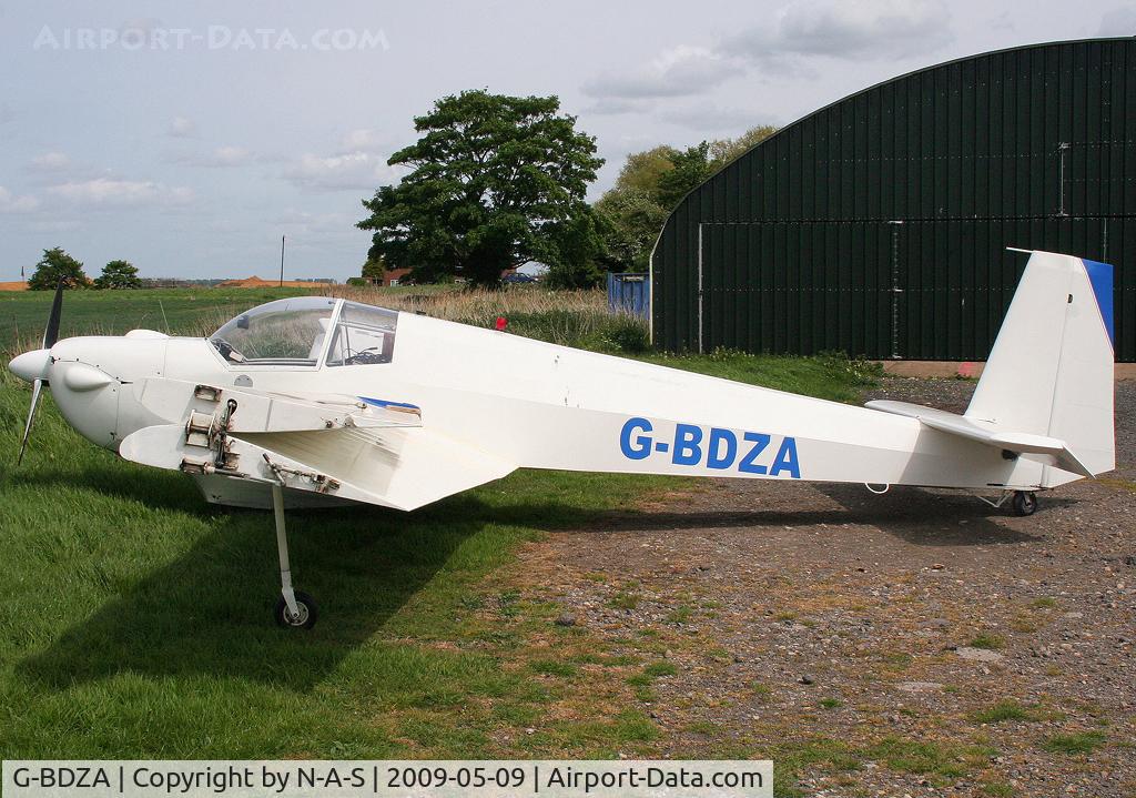 G-BDZA, 1976 Scheibe SF-25E Super Falke C/N 4320, Taken at Crowland, UK