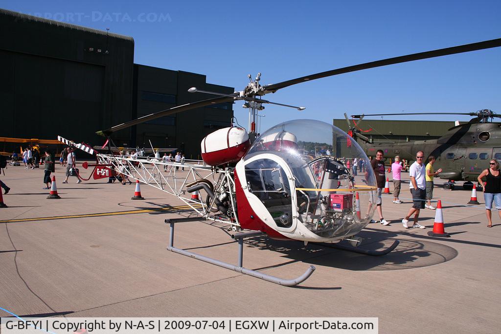 G-BFYI, 1965 Westland 47G-3B-1 C/N WAN-17, Static