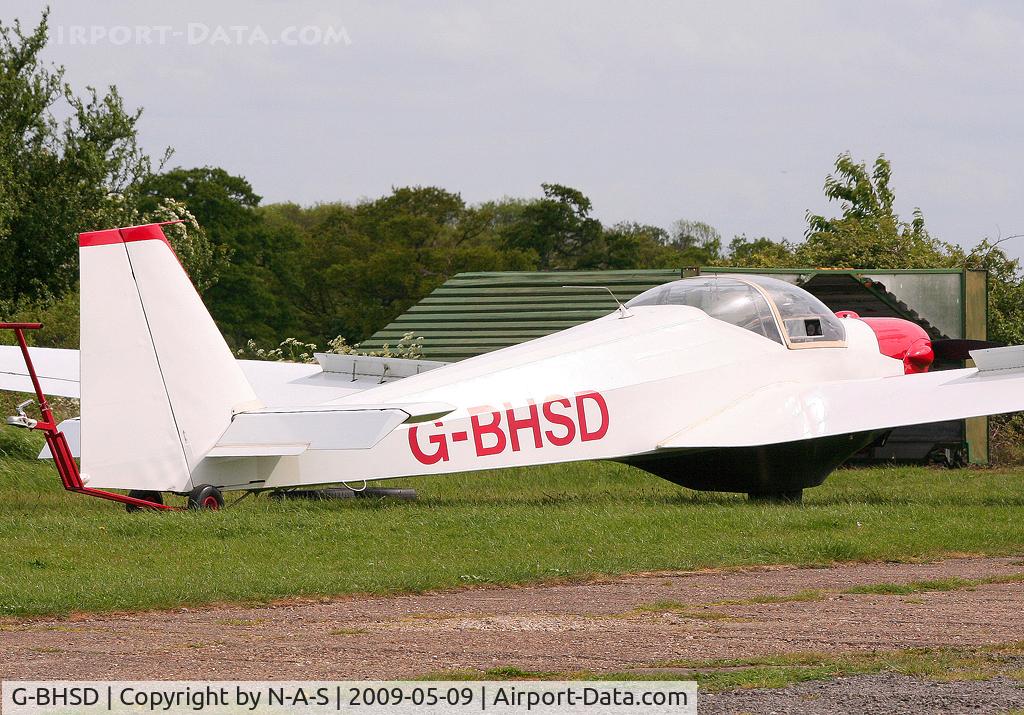 G-BHSD, 1980 Scheibe SF-25E Super Falke C/N 4357, Taken at Upwood, UK