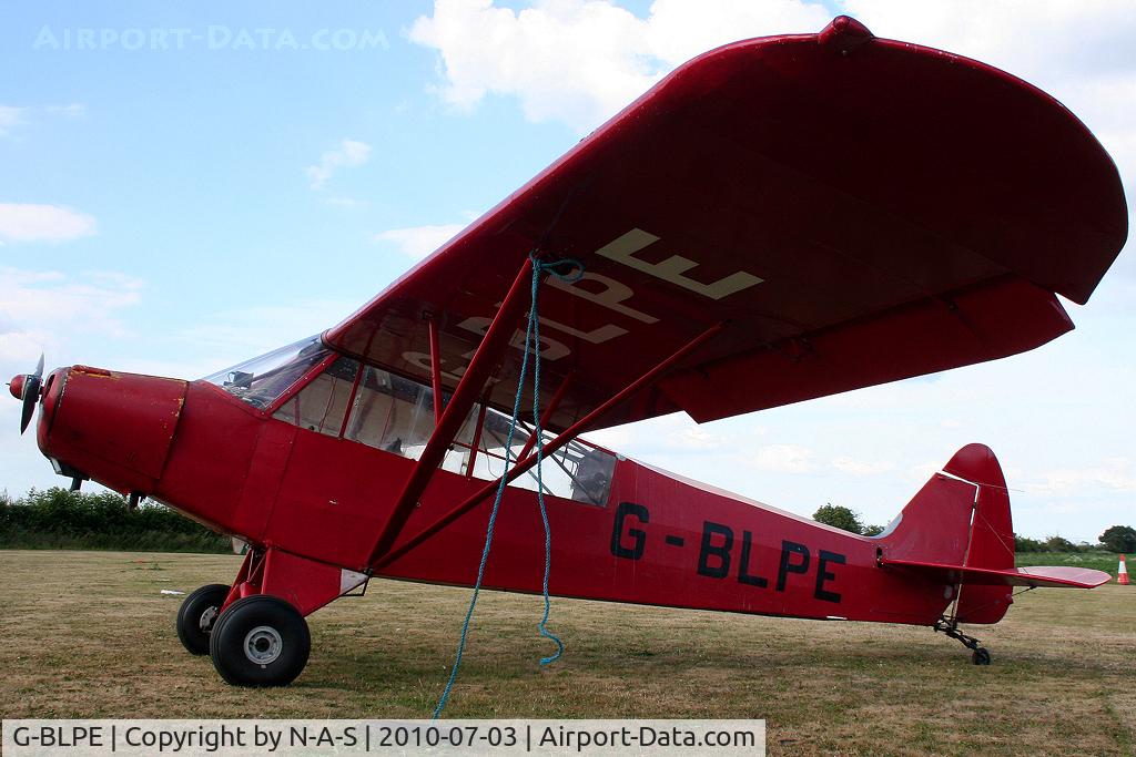 G-BLPE, 1953 Piper L-18C Super Cub (PA-18-95) C/N 18-3084, Taken at East Winch, UK