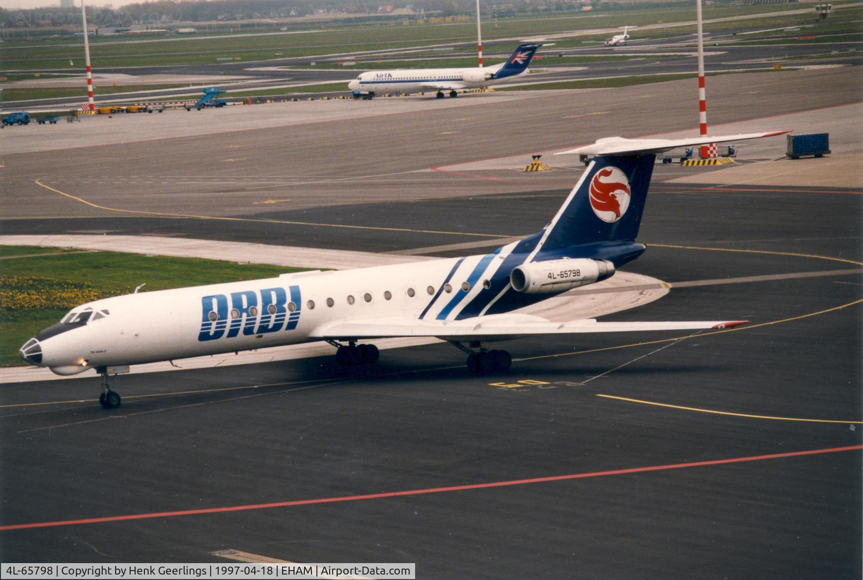 4L-65798, 1980 Tupolev Tu-134A-3 C/N 63179, Orbi Georgian Airlines