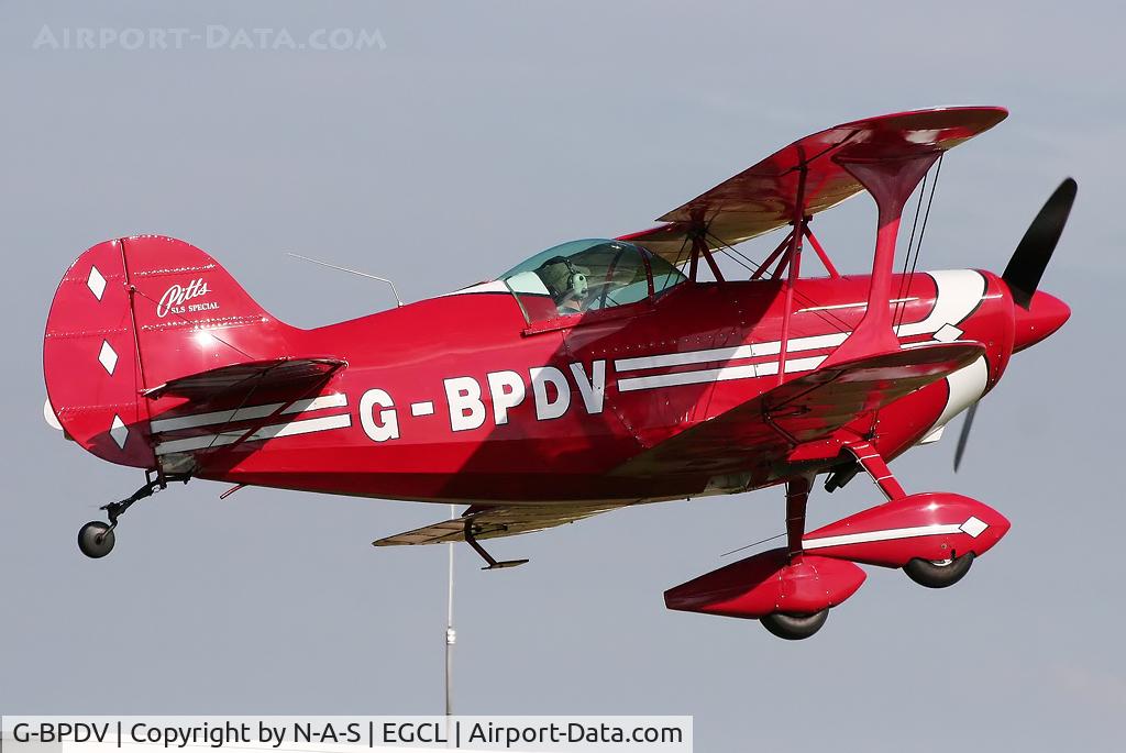 G-BPDV, 1970 Pitts S-1S Special C/N 27P, Landing