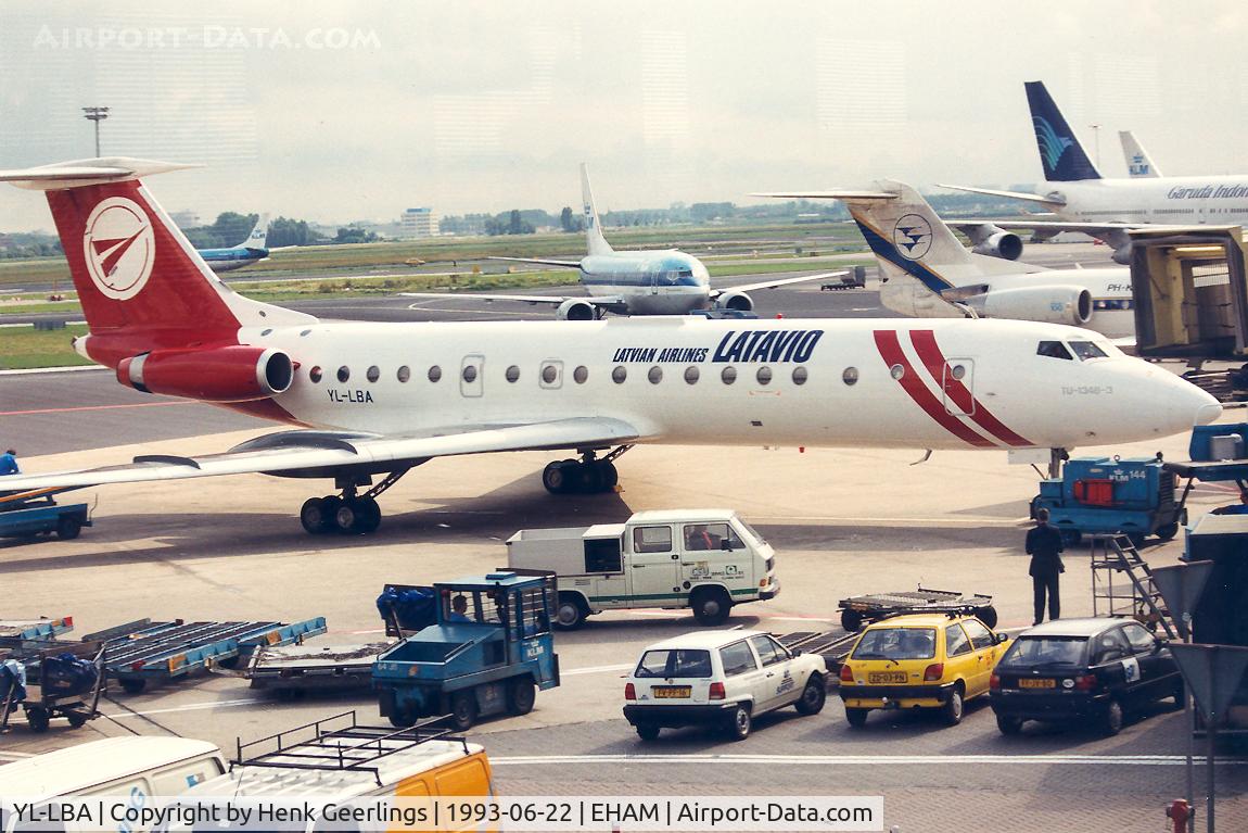 YL-LBA, 1980 Tupolev Tu-134B-3 C/N 61000, Latavio