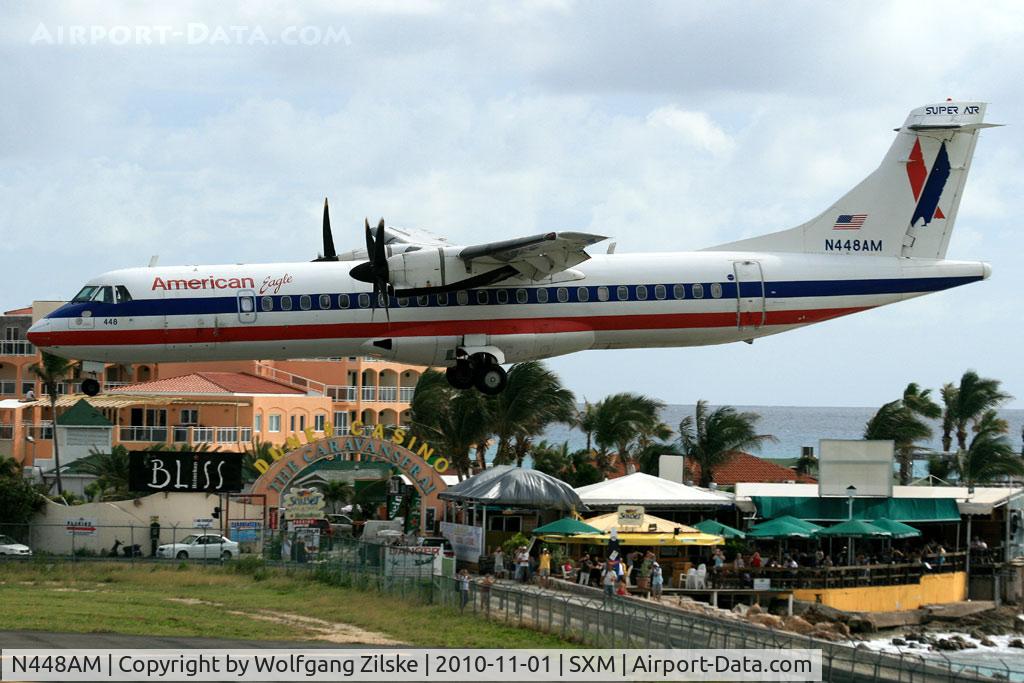 N448AM, 1995 ATR 72-212 C/N 448, visitor