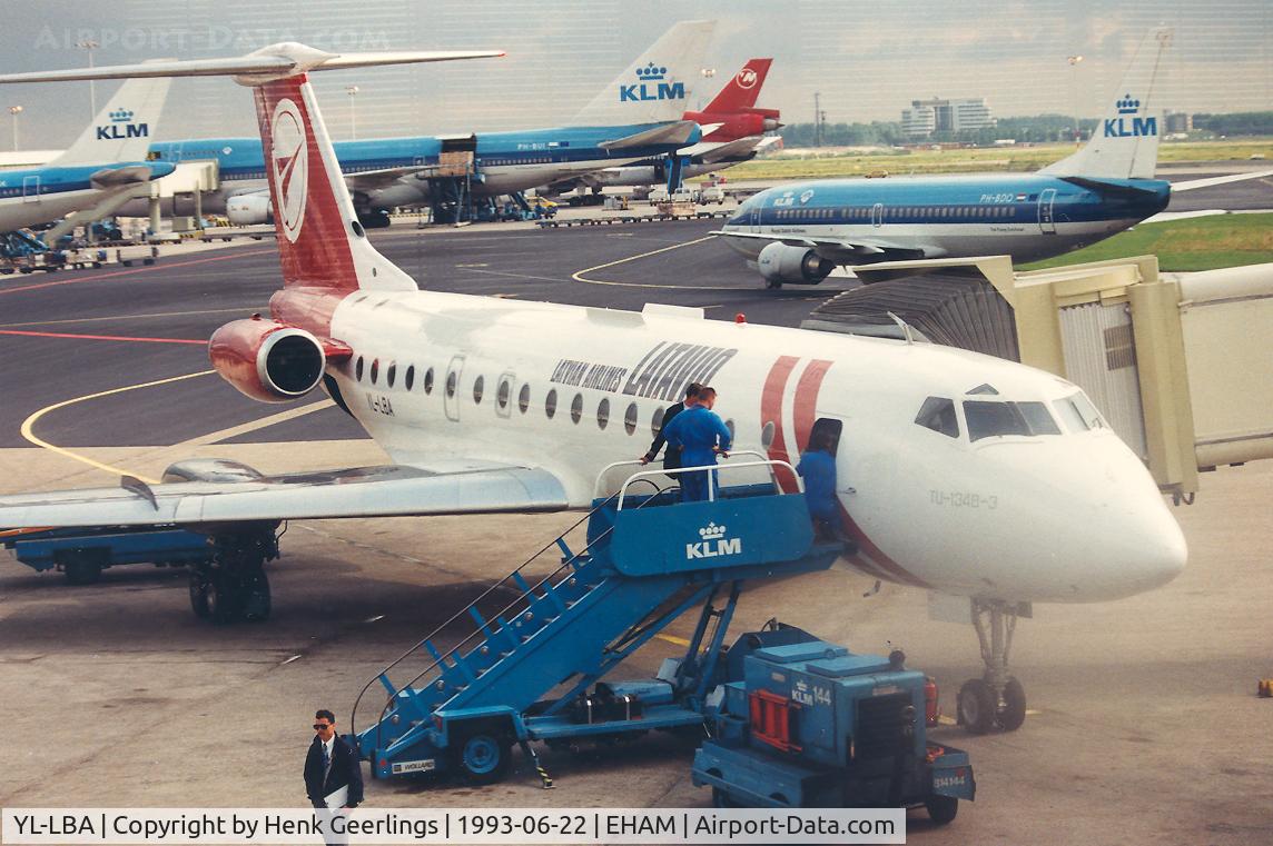 YL-LBA, 1980 Tupolev Tu-134B-3 C/N 61000, Latavio