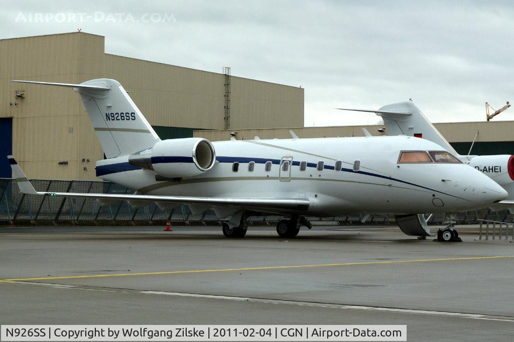 N926SS, 1999 Bombardier Challenger 604 (CL-600-2B16) C/N 5436, visitor