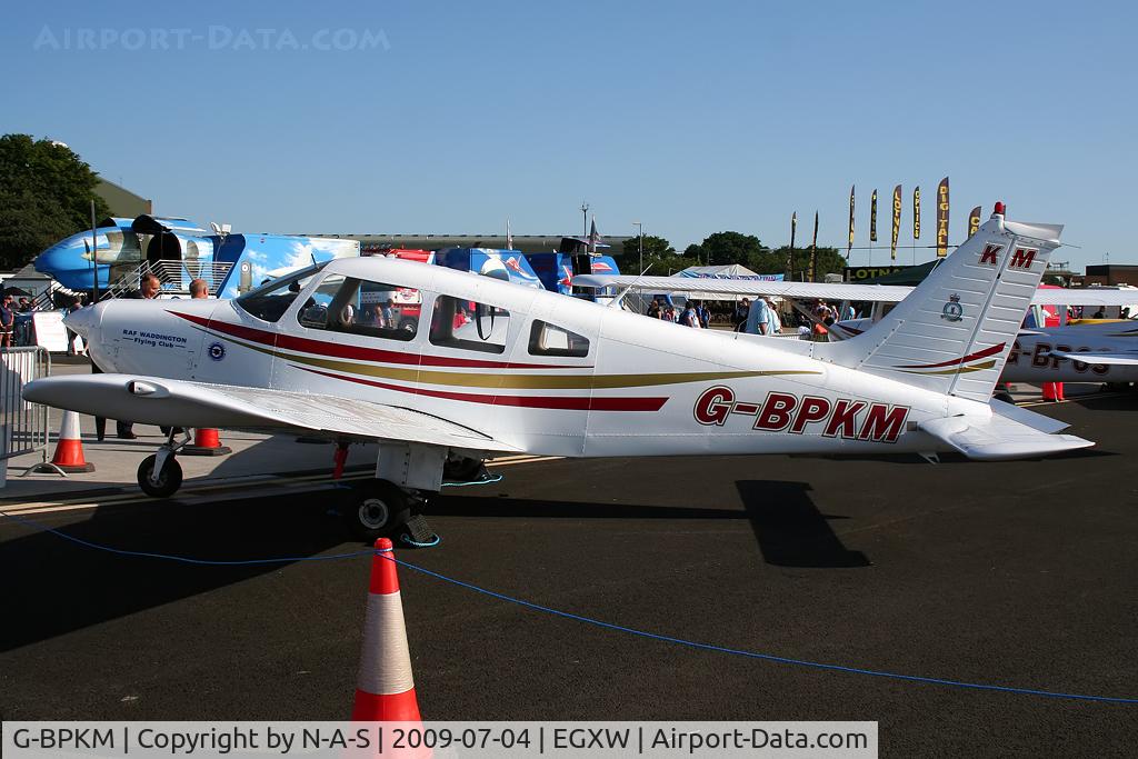 G-BPKM, 1979 Piper PA-28-161 Cherokee Warrior II C/N 28-7916341, Static