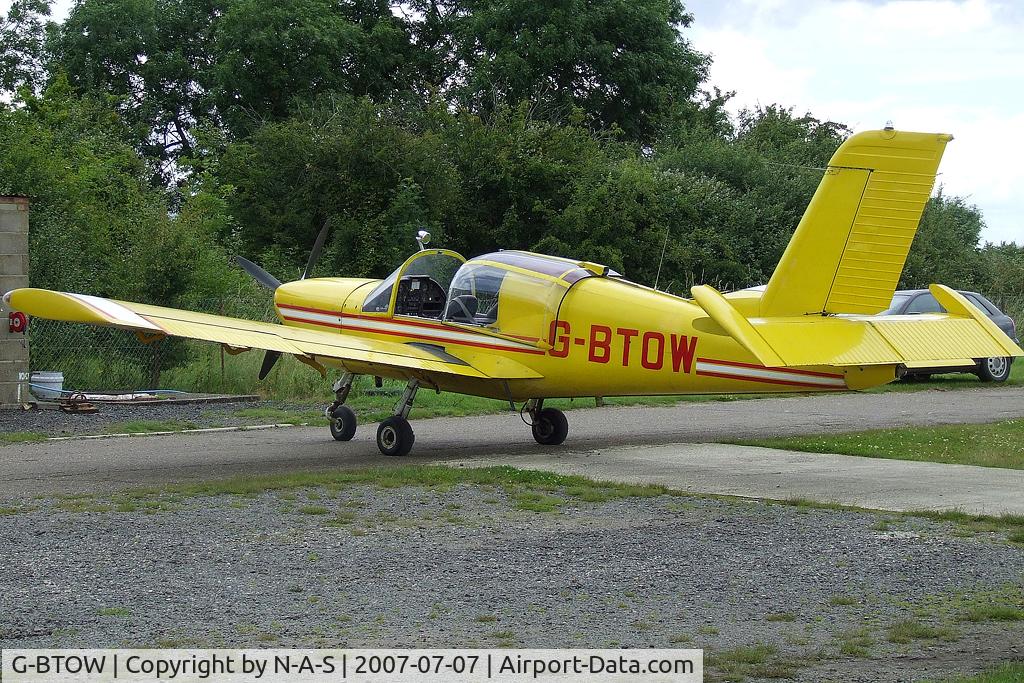 G-BTOW, 1982 Socata Rallye 180T Galerien C/N 3360, Based Glider tug at Gransden Lodge, UK