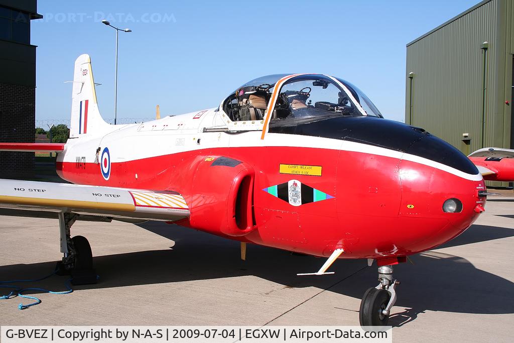 G-BVEZ, 1960 Hunting P-84 Jet Provost T.3A C/N PAC/W/9287, Static, Marked as XM479