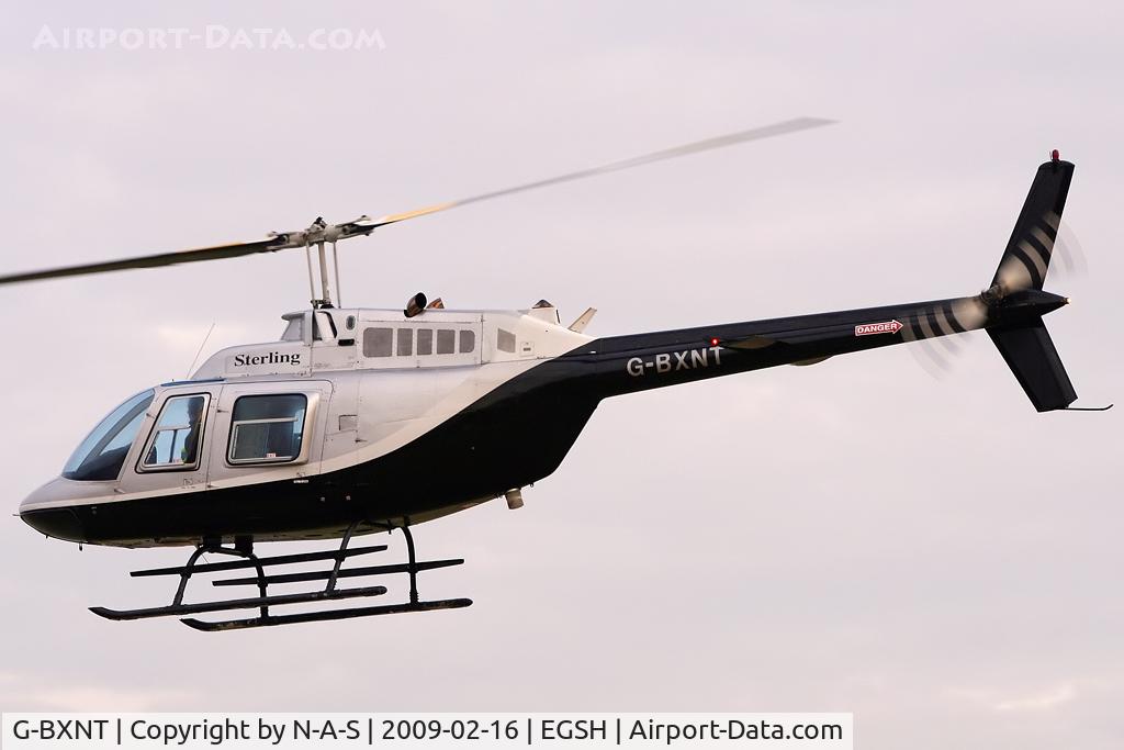 G-BXNT, 1977 Bell 206B JetRanger III C/N 2398, Based