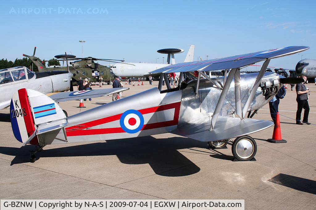 G-BZNW, 2003 Isaacs Fury II C/N PFA 011-13402, Static, Marked as K2048