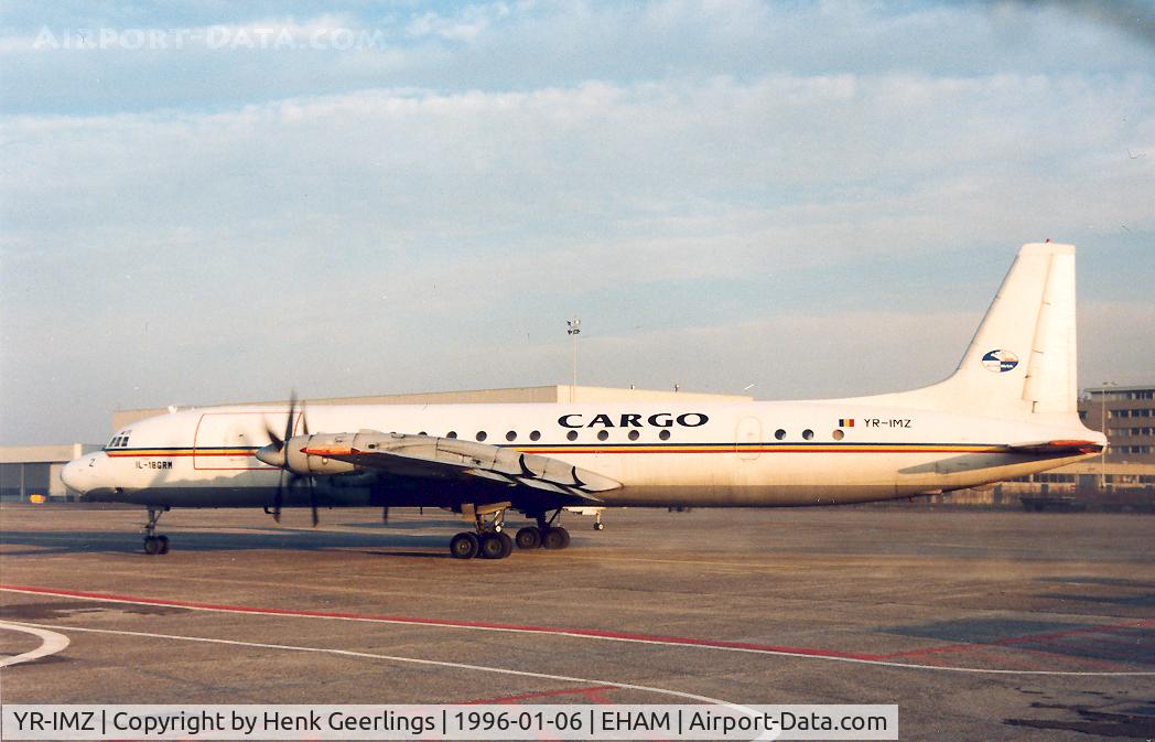 YR-IMZ, Ilyushin Il-18D C/N 8602, Romavia Cargo
