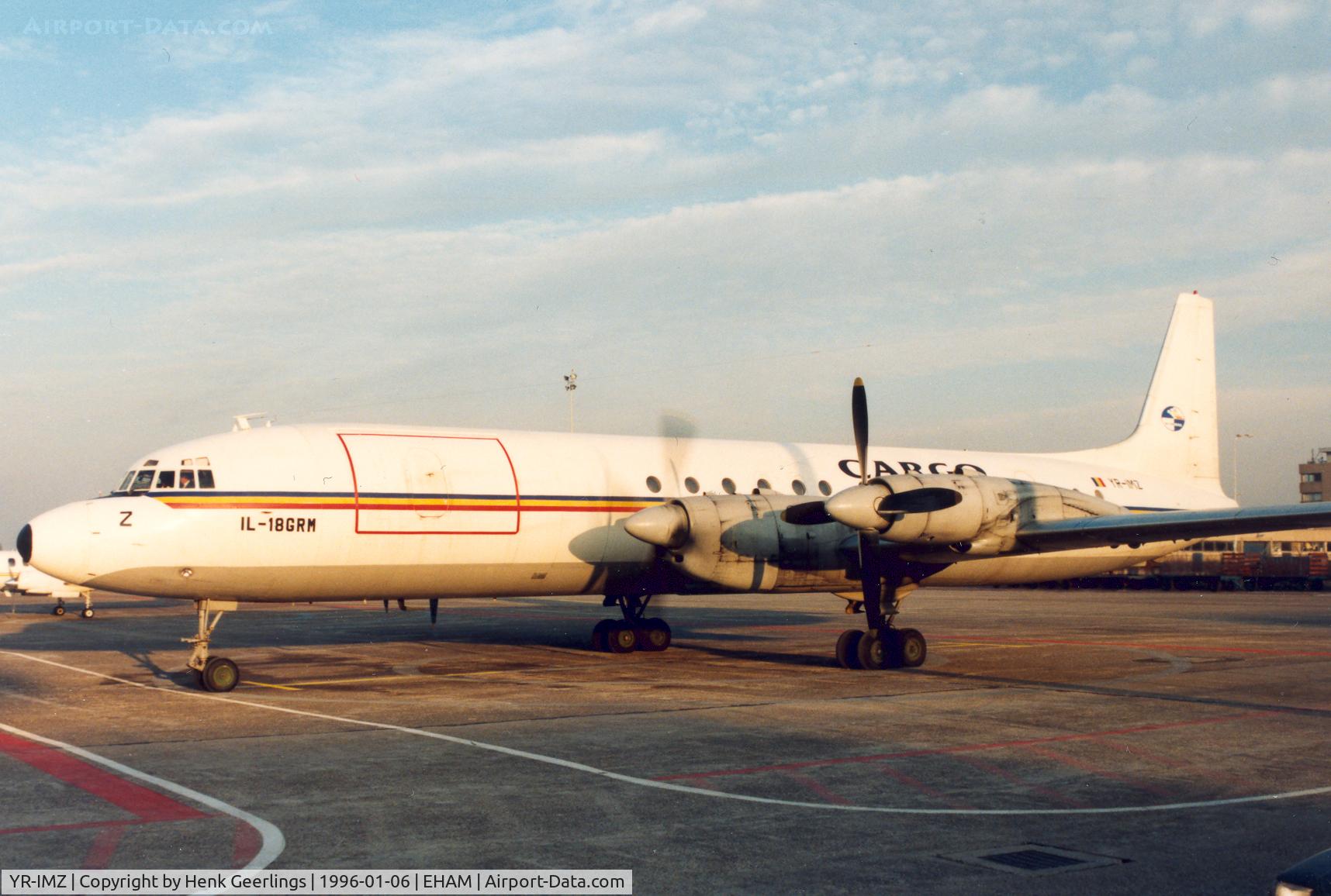 YR-IMZ, Ilyushin Il-18D C/N 8602, Romavia Cargo