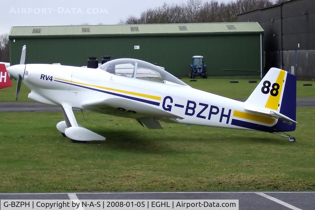 G-BZPH, 2000 Vans RV-4 C/N PFA 181-12867, Parked