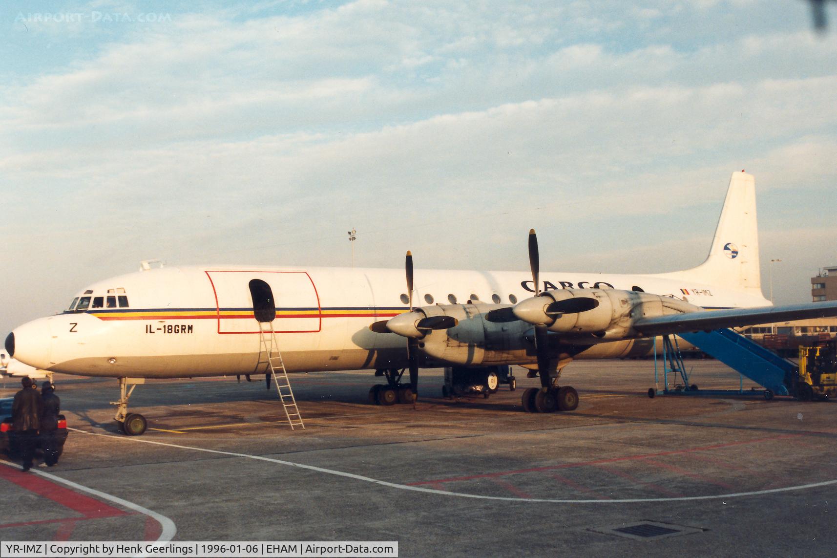 YR-IMZ, Ilyushin Il-18D C/N 8602, Romavia Cargo