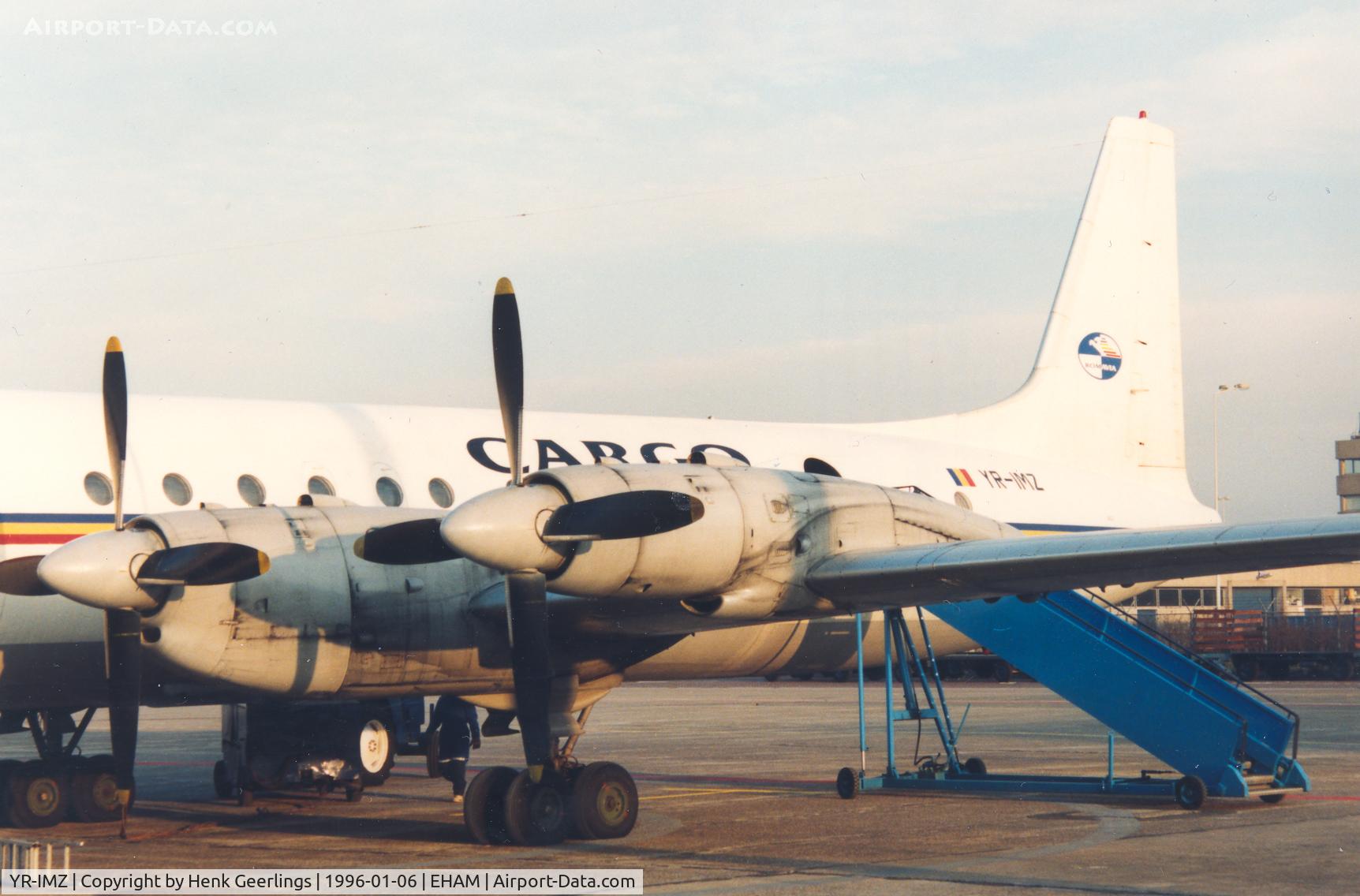 YR-IMZ, Ilyushin Il-18D C/N 8602, Romavia Cargo