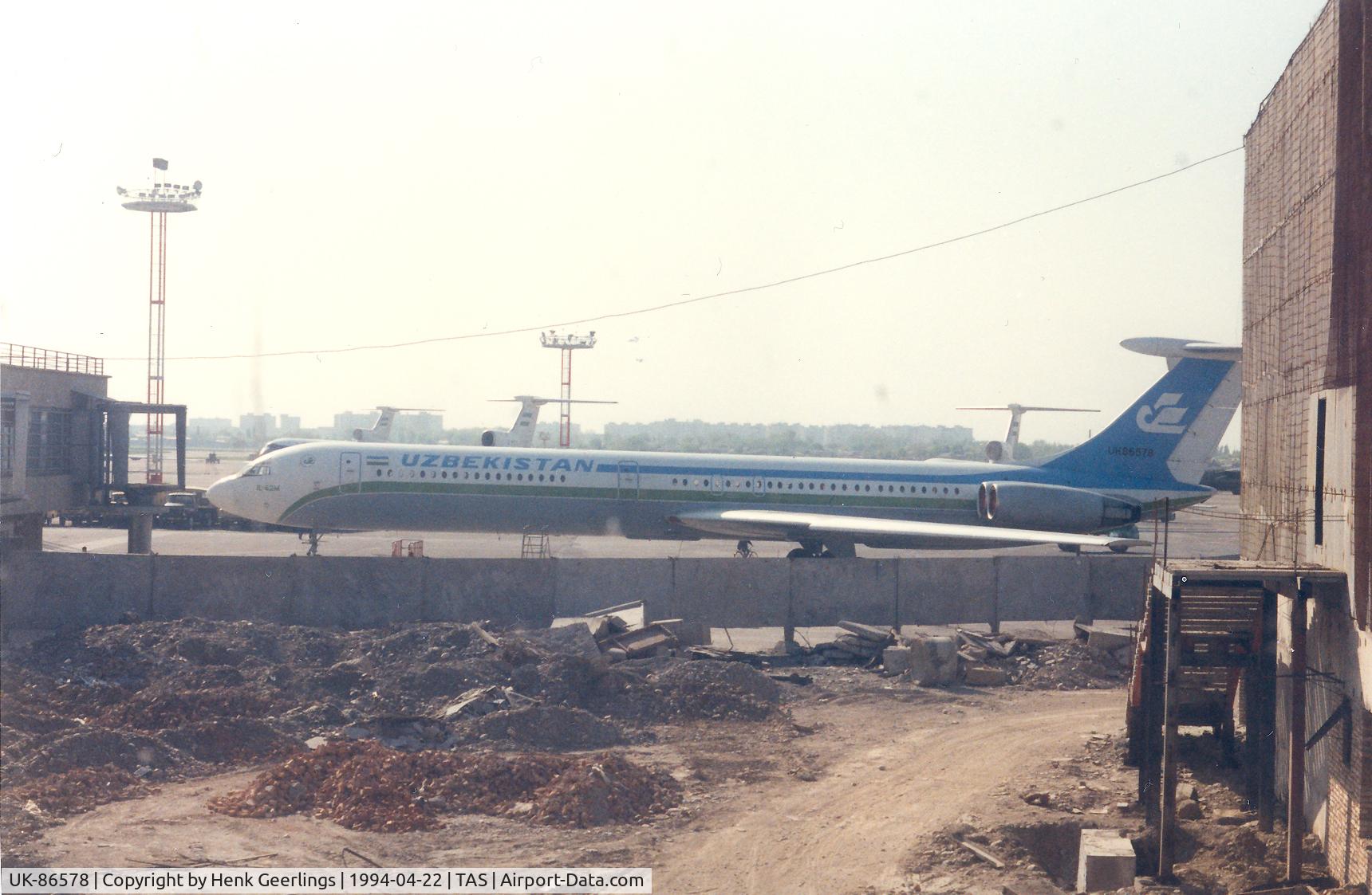 UK-86578, 1989 Ilyushin IL-62M C/N 1951525, Uzbekistan Airlines
