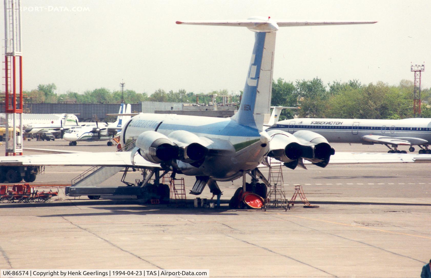 UK-86574, 1983 Ilyushin IL-62M C/N 3344833, Uzbekistan Airlines