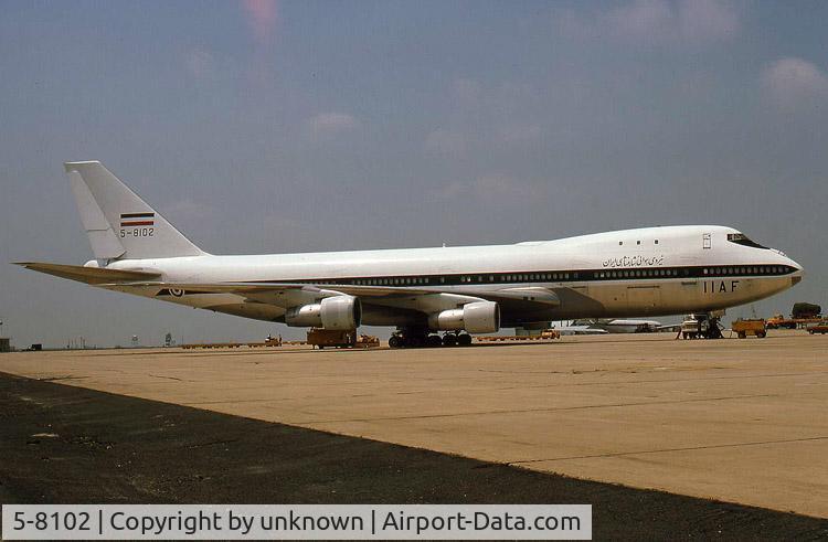 5-8102, 1970 Boeing 747-131 C/N 19678, 1977