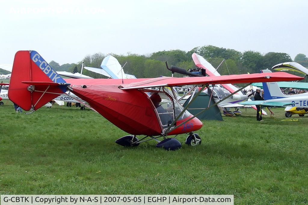 G-CBTK, 2002 Raj Hamsa X-Air 582(5) C/N BMAA/HB/168, Micro trade fair visitor