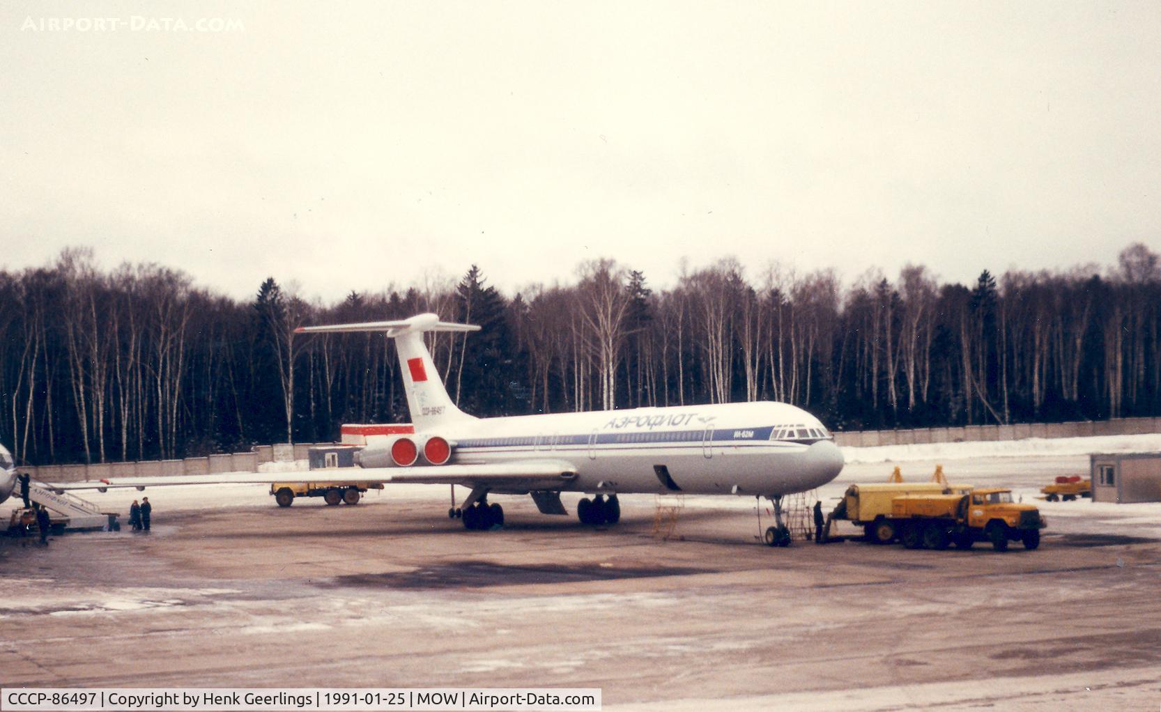 CCCP-86497, Ilyushin IL-62M C/N 1931253, Aeroflot