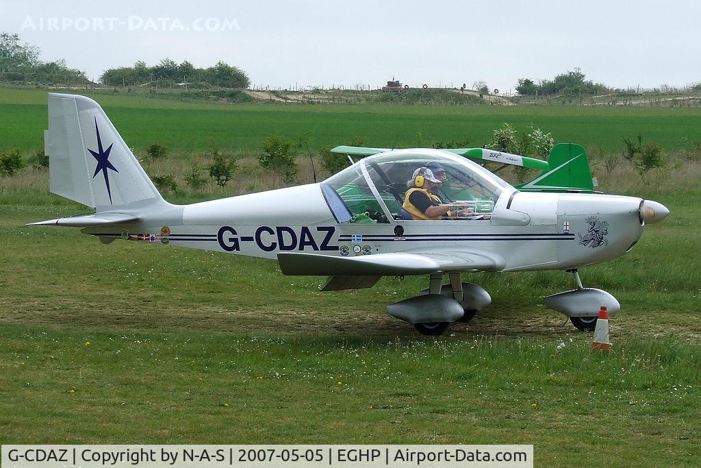 G-CDAZ, 2004 Aerotechnik EV-97 Eurostar C/N PFA 315-14268, Micro trade fair