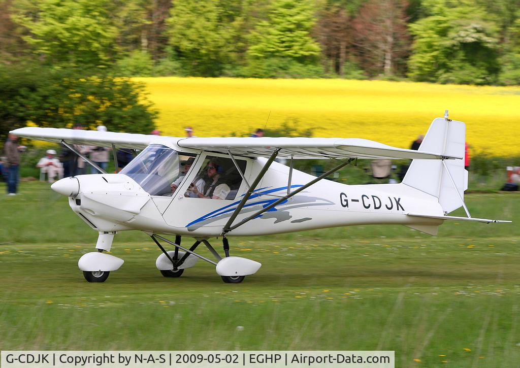 G-CDJK, 2005 Comco Ikarus C42 FB80 C/N 0504-6666, Micro trade fair