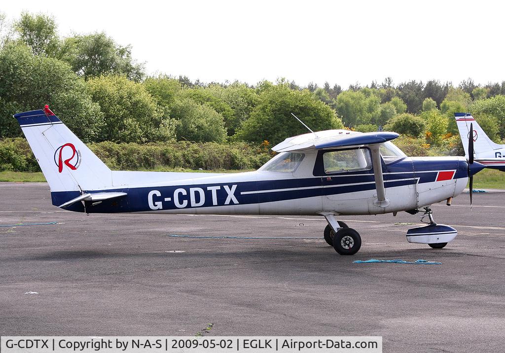 G-CDTX, 1979 Reims F152 C/N 1662, Based