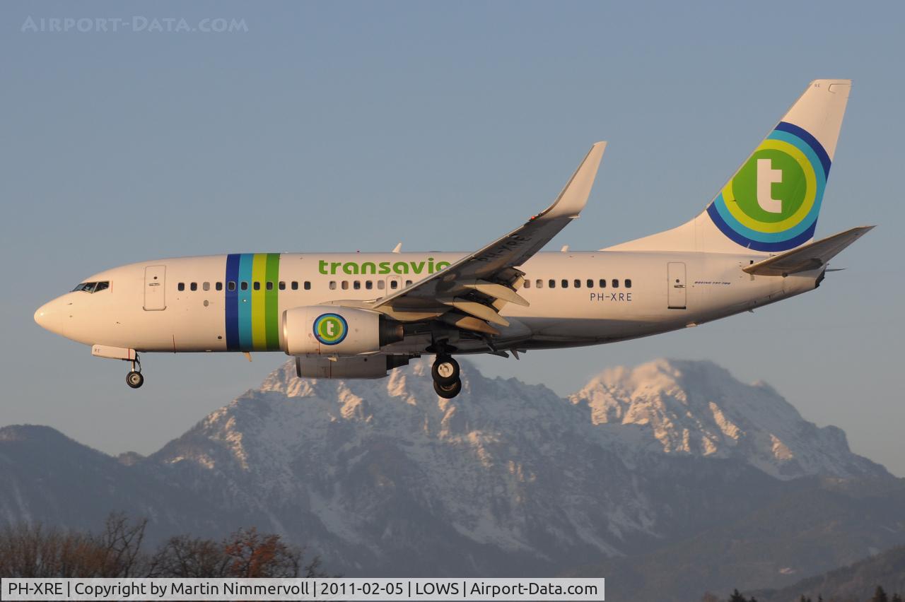 PH-XRE, 2004 Boeing 737-7K2 C/N 30668, Transavia