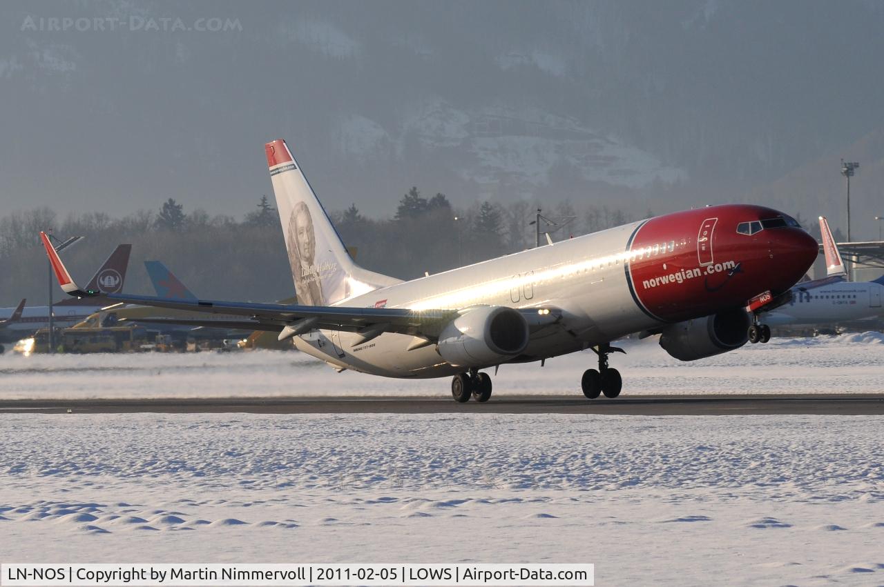 LN-NOS, 2004 Boeing 737-8BK C/N 33018, Norwegian Air Shuttle