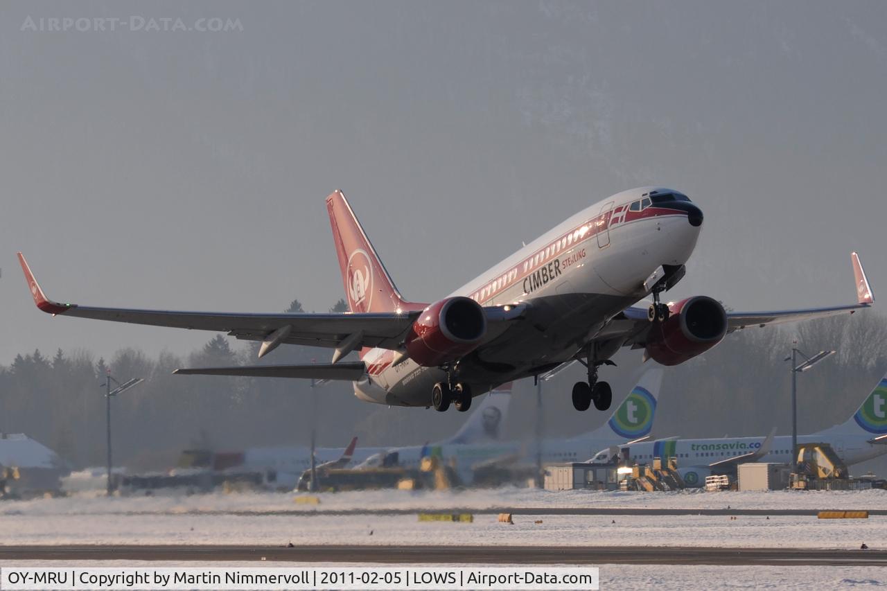 OY-MRU, 1999 Boeing 737-73S C/N 29079, Cimber Sterling