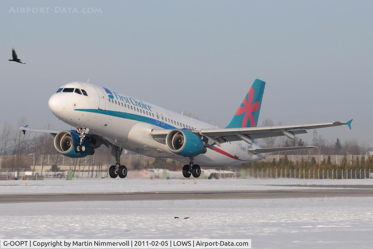 G-OOPT, 2001 Airbus A320-214 C/N 1605, Thomson Airways (First Choice)