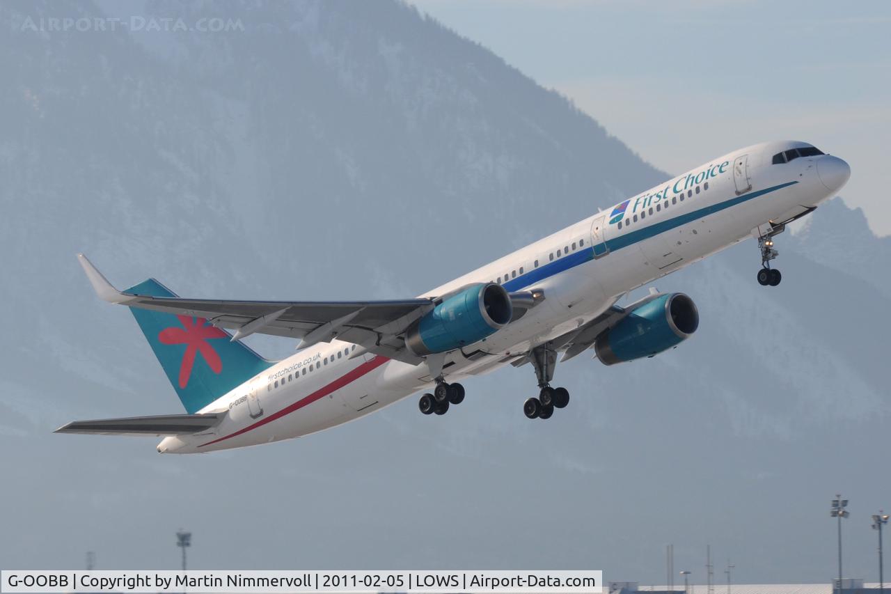 G-OOBB, 2000 Boeing 757-26N C/N 32447, Thomson Airways (First Choice)