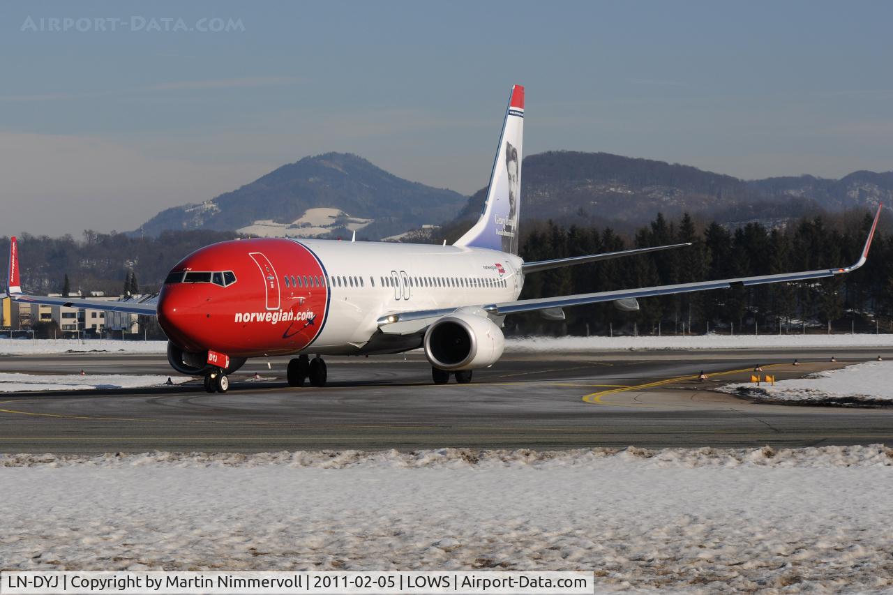 LN-DYJ, 2010 Boeing 737-8JP C/N 39045, Norwegian Air Shuttle