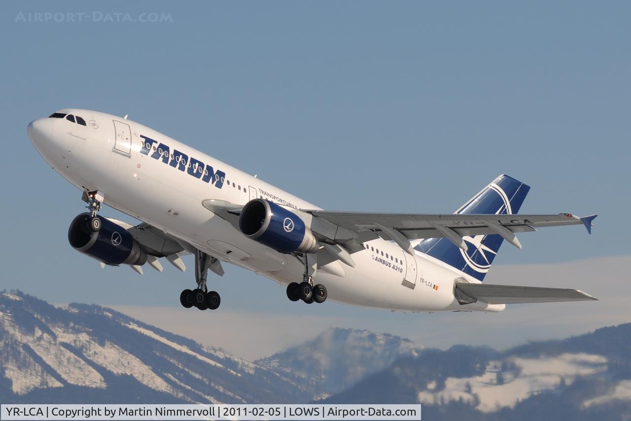 YR-LCA, 1992 Airbus A310-325 C/N 636, Tarom