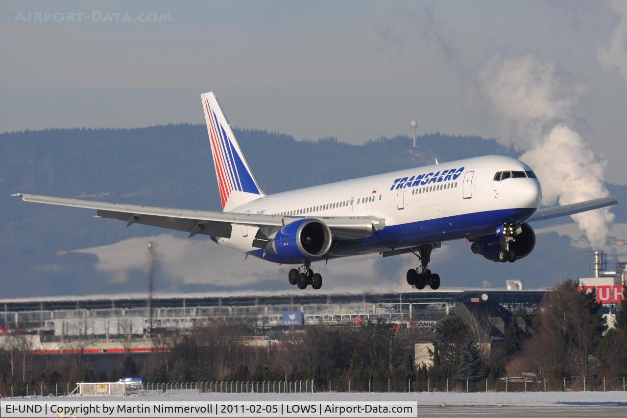 EI-UND, 1992 Boeing 767-3P6/ER C/N 26236, Transaero Airlines