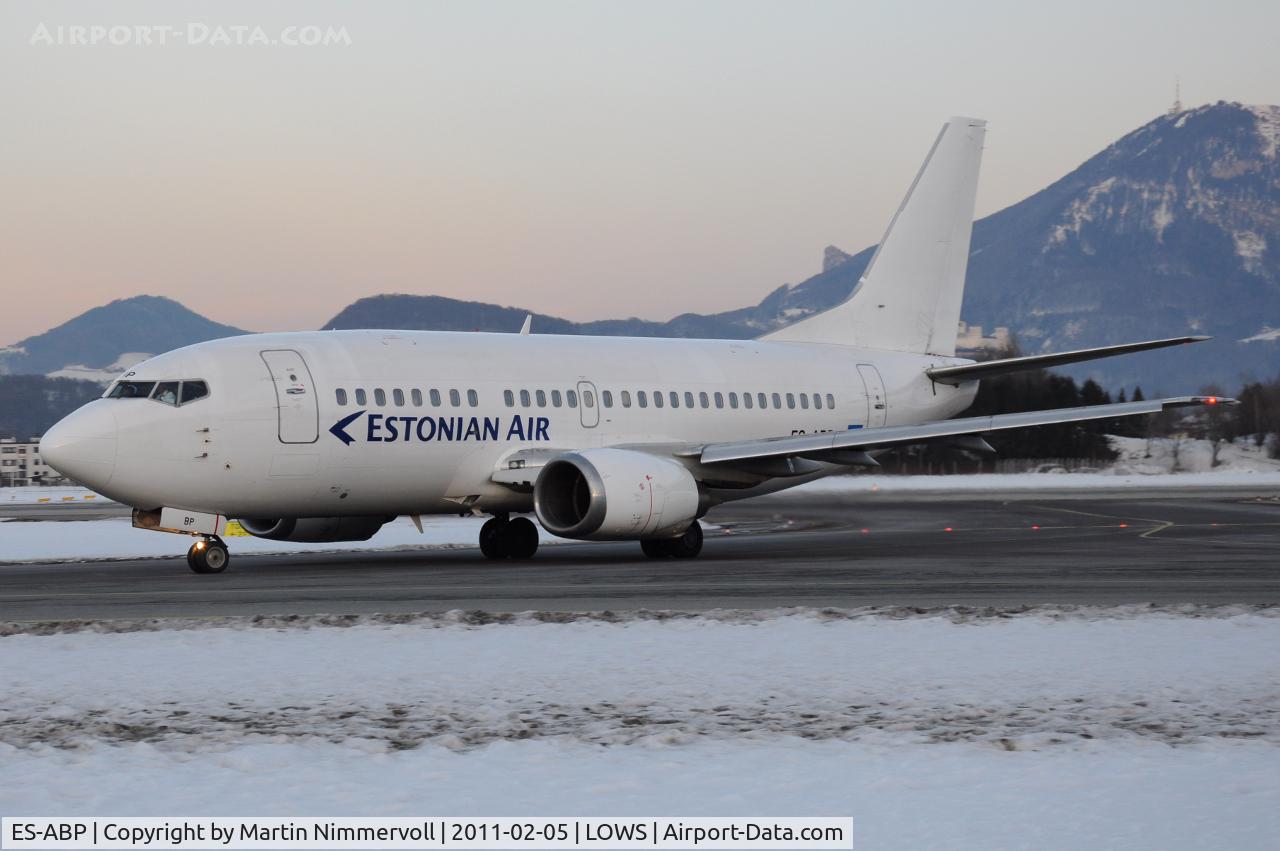 ES-ABP, 1995 Boeing 737-528 C/N 27425, Estonian Air