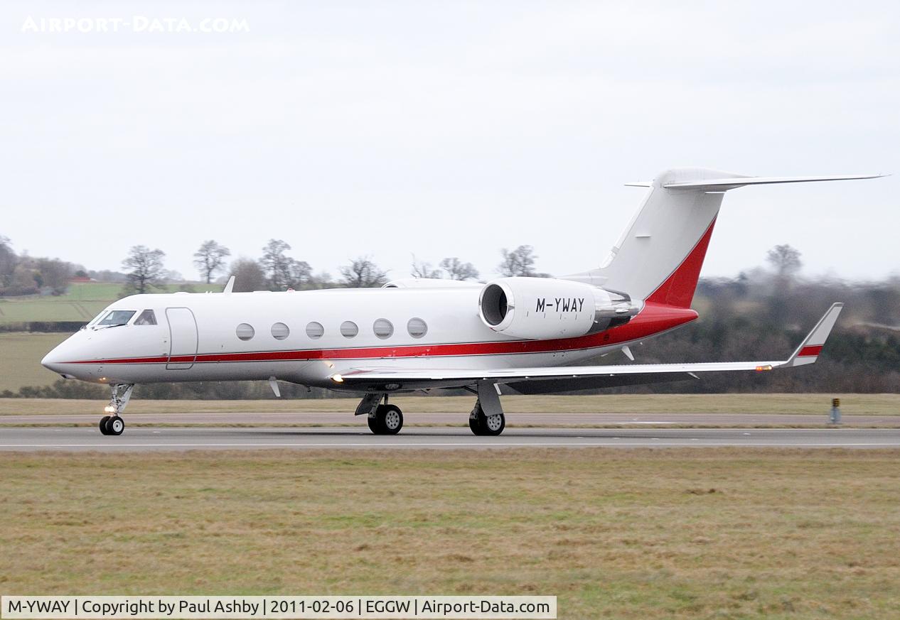 M-YWAY, 2002 Gulfstream Aerospace G-IV C/N 1486, Gulfstream IV