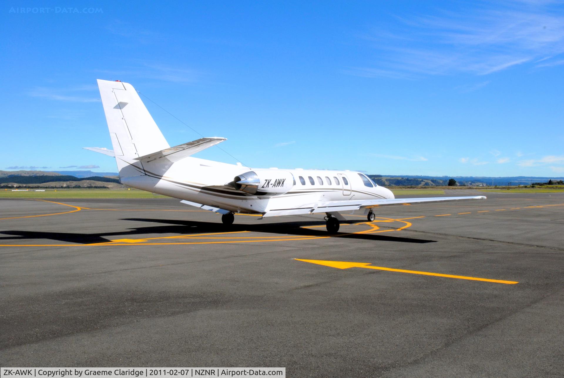 ZK-AWK, 1996 Cessna 560 C/N 560-0396, CESSNA 560 CITATION V
AIRWORK FLIGHT OPS