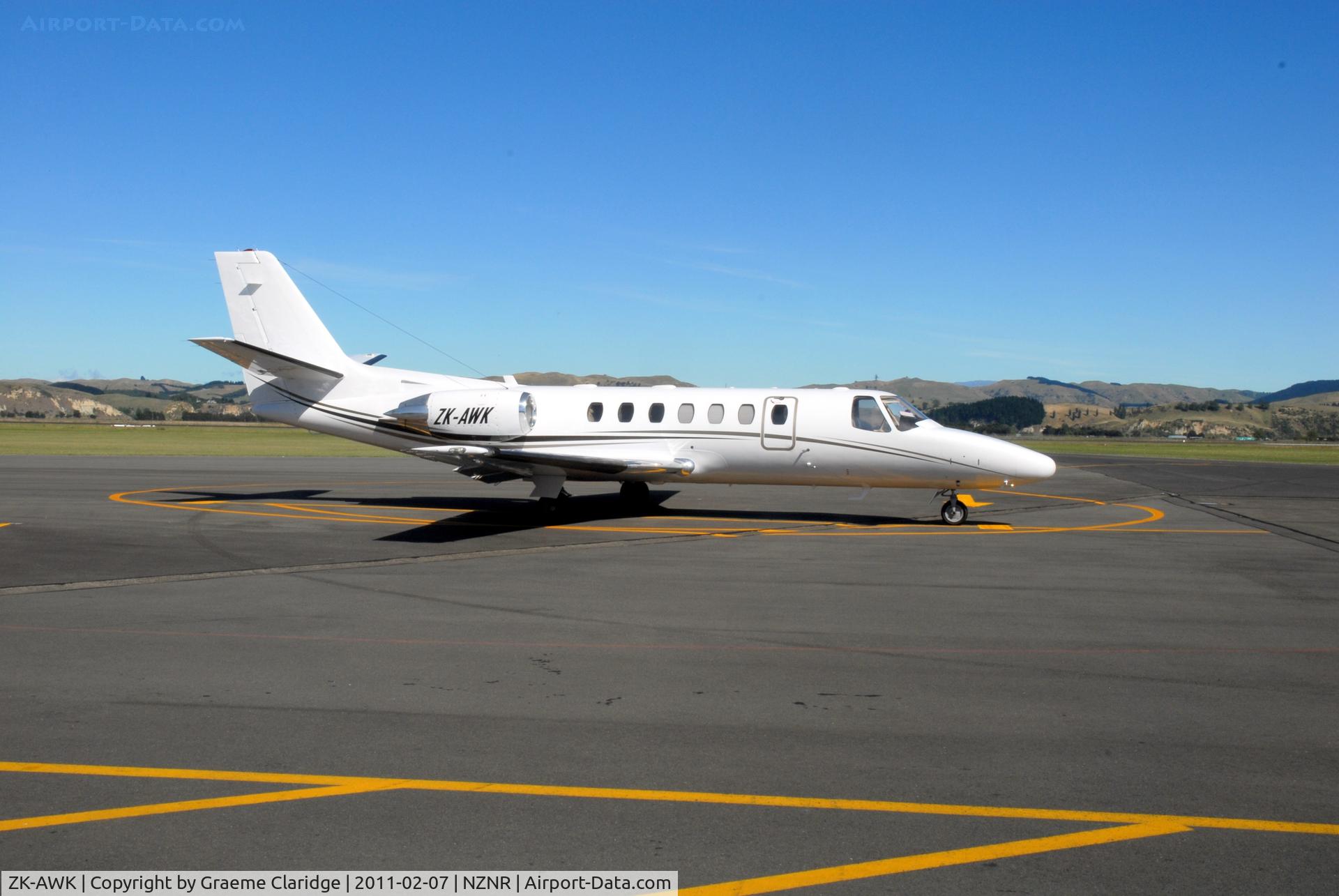ZK-AWK, 1996 Cessna 560 C/N 560-0396, CESSNA 560 CITATION V
