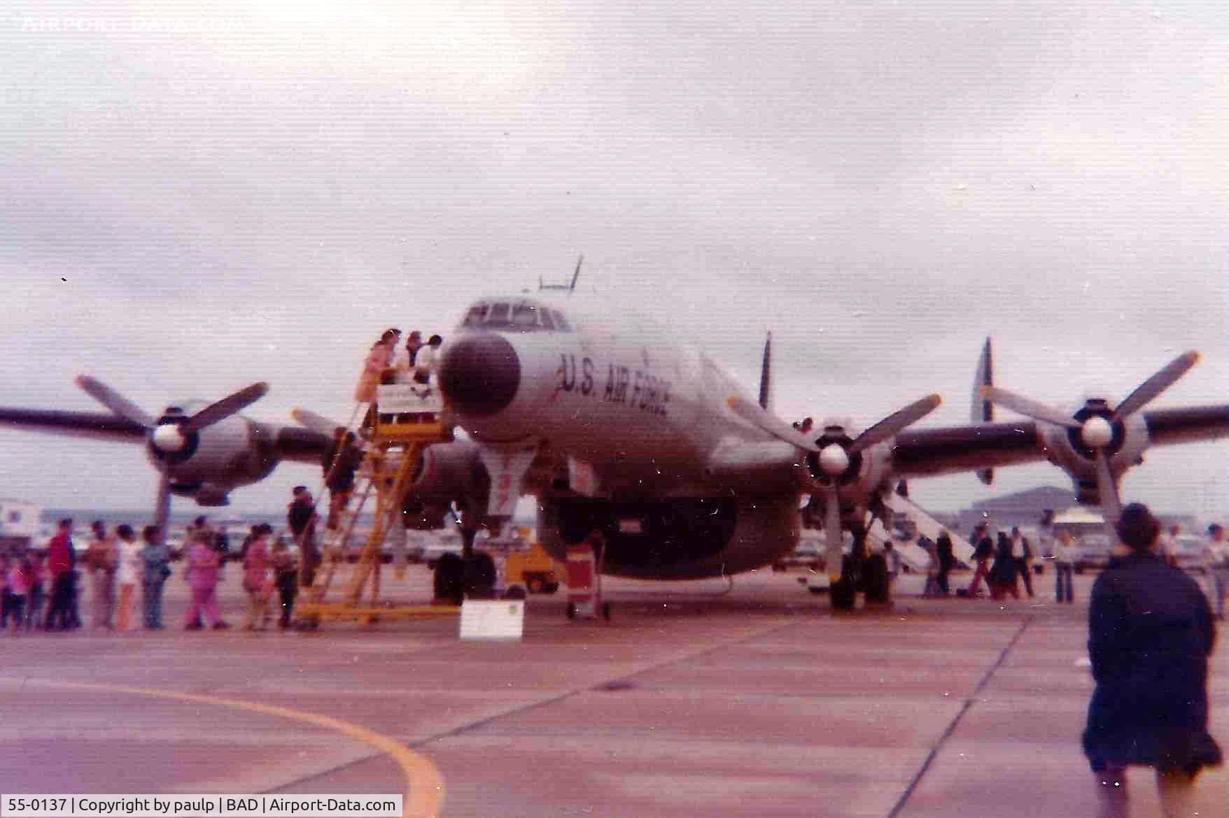55-0137, 1955 Lockheed EC-121T Warning Star C/N 1049A-4410, Barksdale Air Force Base 